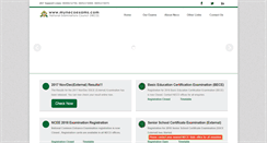 Desktop Screenshot of mynecoexams.com